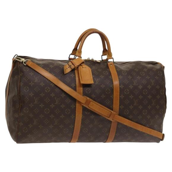 LOUIS VUITTON Monogram Keepall Bandouliere 60 Boston Bag M41412 - Picture 1 of 16